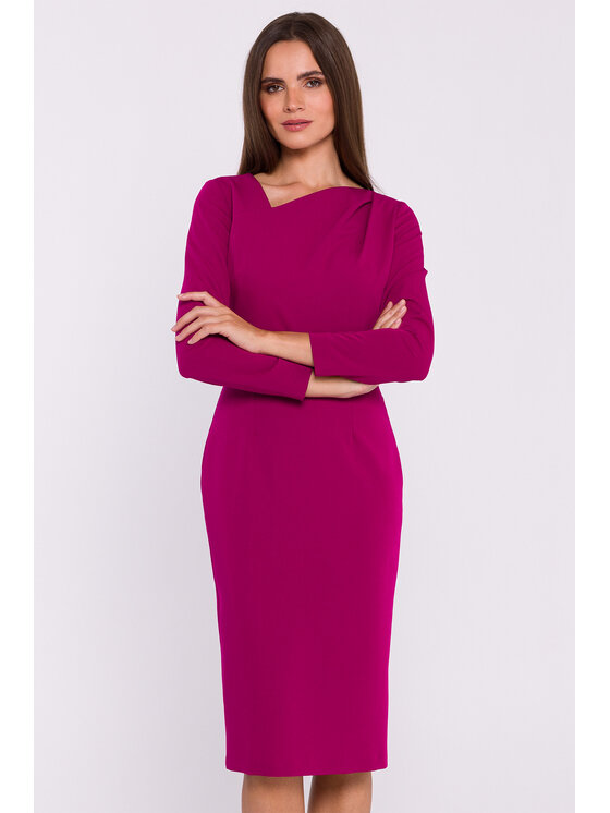 Stylove Stylove Sukienka wieczorowa S376 Różowy Ladies Fit