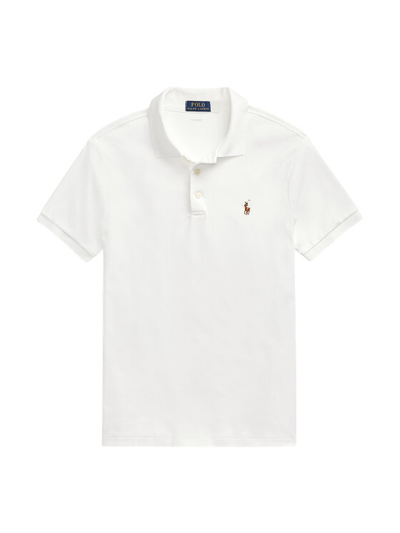 Polo Ralph Lauren Polo Ralph Lauren Tricou polo 710685514001 Alb Slim Fit
