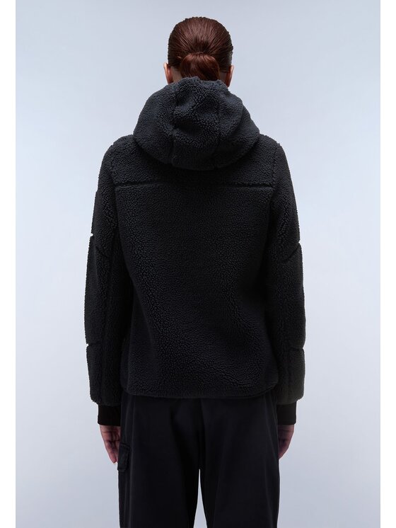 Napapijri Napapijri Fleece FELPA YUPIK Μαύρο Regular Fit