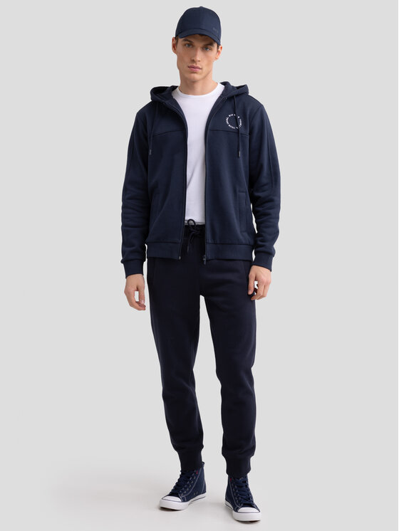 BIG STAR BIG STAR Spodnie dresowe KERSYN Granatowy Basic Fit