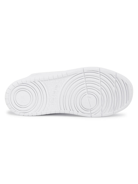 Nike Nike Sneakersy Court Borough Mid 2 (PSV) CD7783 100 Bílá