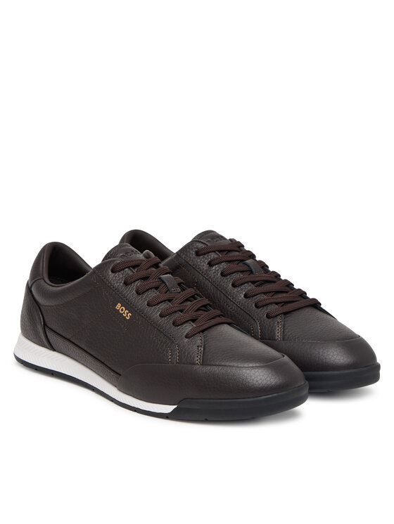BOSS BOSS Sneakersy Nitan 50574126 Brązowy ciemny