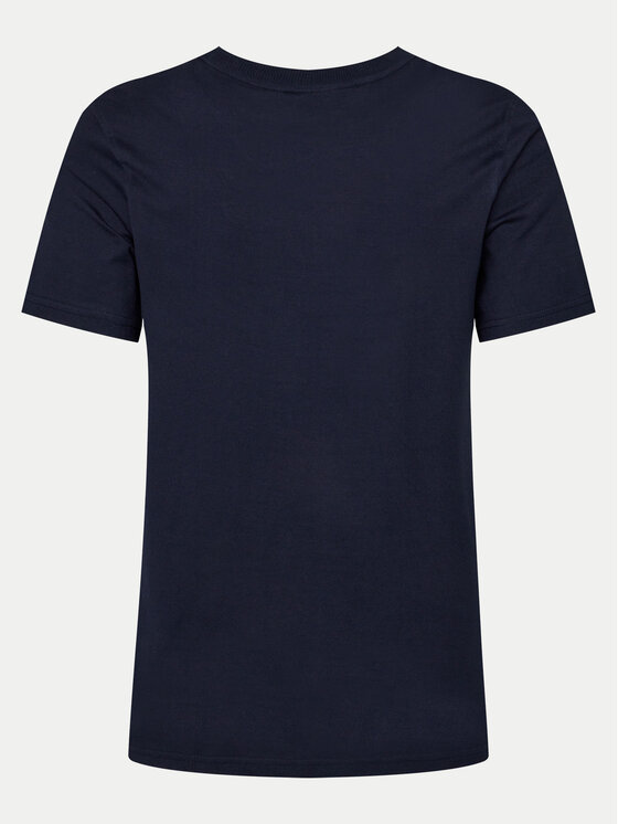 Hunter Hunter T-krekls HARU0006242 Tumši zils Regular Fit