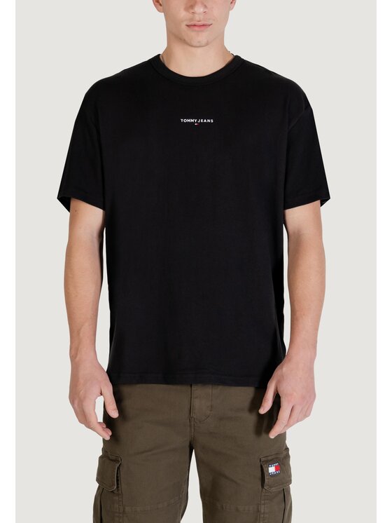 Tommy Jeans Tommy Jeans T-shirt DM0DM21110 Nero Casual Fit