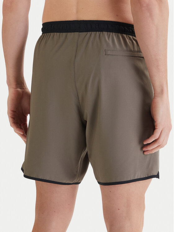 RVCA RVCA Szorty sportowe Ali Yogger Stretch 17" 23MS103515 Brązowy Regular Fit