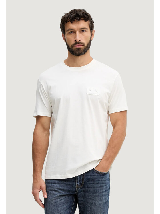Armani Exchange Armani Exchange T-Shirt XM002178 AF12308 Biały Casual Fit