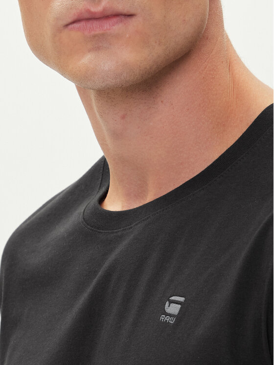G-Star Raw G-Star Raw Tričko Base-S D16411-336-6484 Čierna Regular Fit