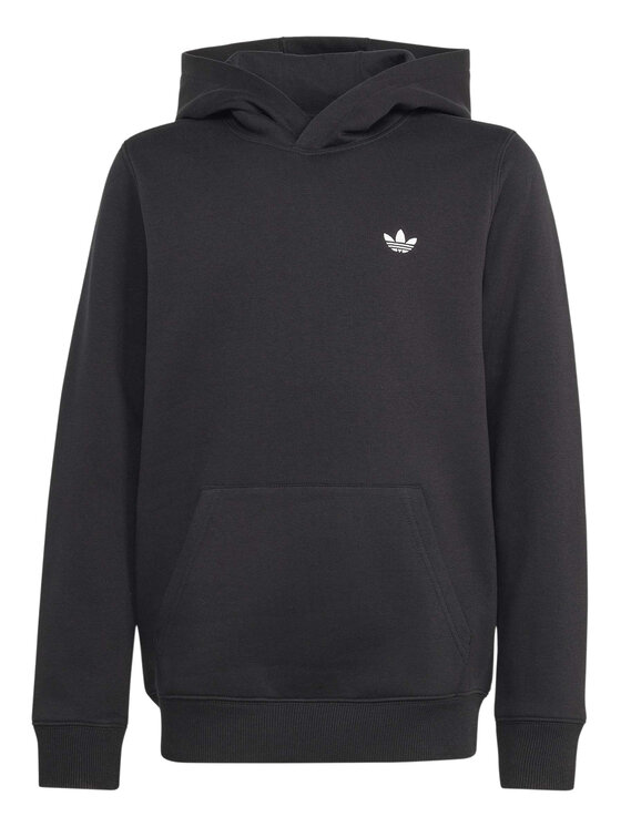 adidas adidas Bluza Regular Hoodie Fleece KR0879 Czarny Regular Fit