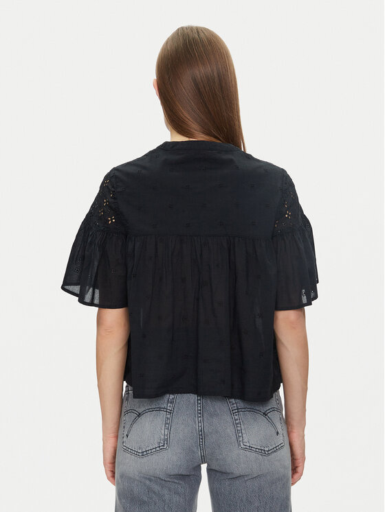 Gap Gap Srajca 728755-00 Črna Regular Fit