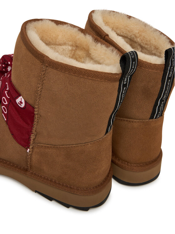 EMU Australia EMU Australia Μπότες Χιονιού Sharky Mini Bandana W13199 Καφέ