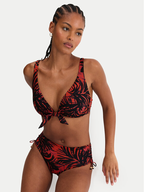 Triumph Triumph Spodnji del bikini Summer Palm 10227224 Rjava