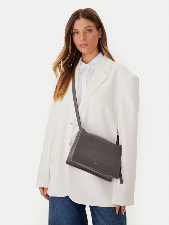 Furla Furla Ročna torba Nuvola S Crossbod WB01275 HSF000 CN 4283S 1007 Siva