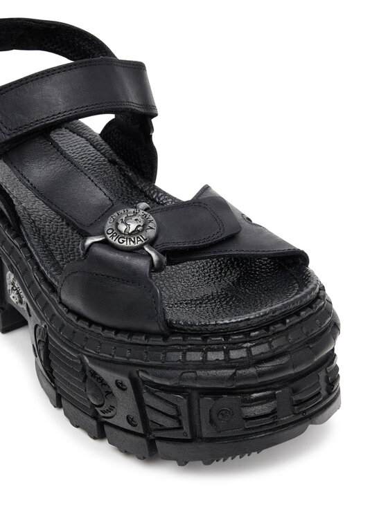 NEW ROCK NEW ROCK Sandalen M-S130-C7 Schwarz