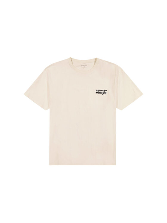 Wrangler Wrangler T-shirt GRAPHIC TEE Bianco Regular Fit