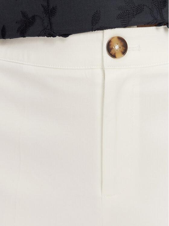 Tatuum Tatuum Pantaloni di tessuto Seremi T2510.145 Écru Regular Fit