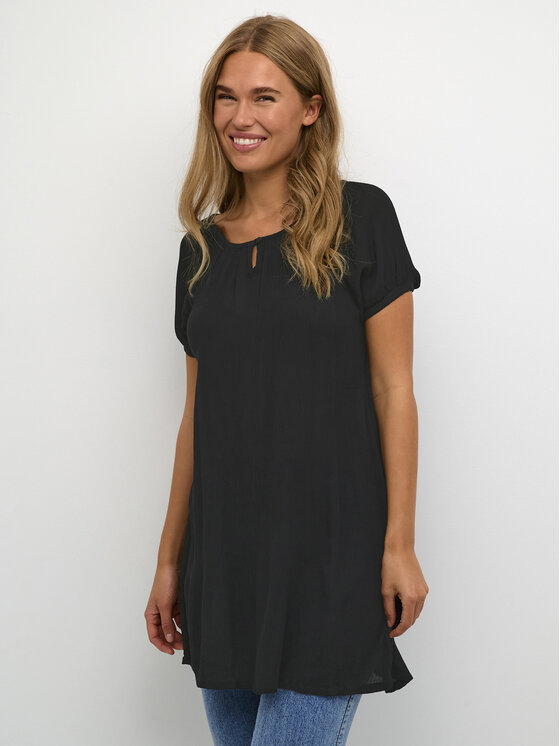 Kaffe Tunică Amber 501031 Negru Regular Fit