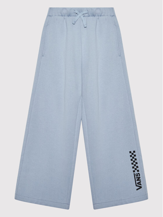 Vans Pantaloni trening Chalkboard VN0A7RUC Albastru celest Relaxed Fit