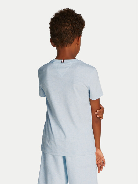 Tommy Hilfiger Tommy Hilfiger Tricou Essential KB0KB06879 D Albastru celest Regular Fit
