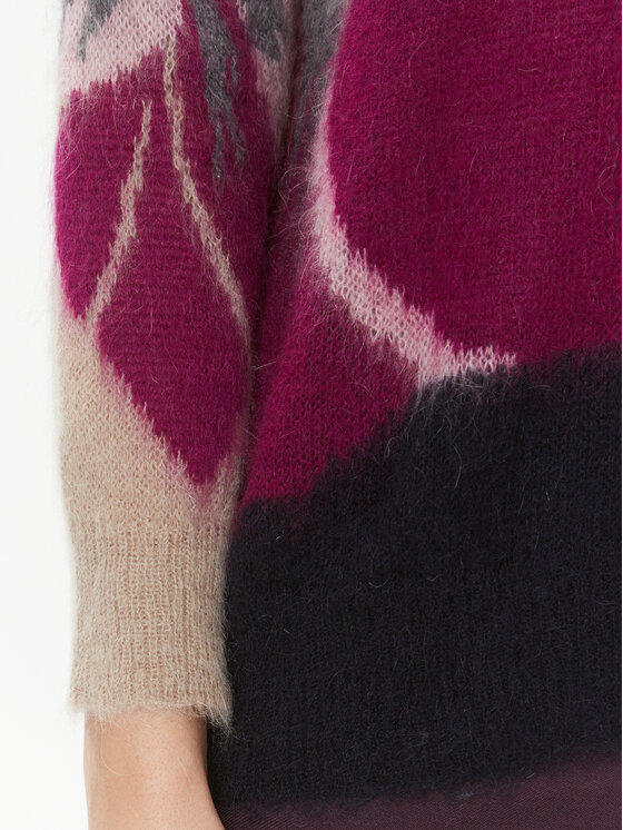 Marella Marella Sweter Gineceo 2333662137200 Beżowy Regular Fit