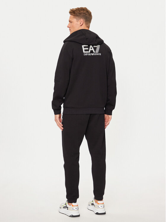 EA7 Emporio Armani EA7 Emporio Armani Trenerka 6DPV66 PJVTZ 1200 Crna Regular Fit