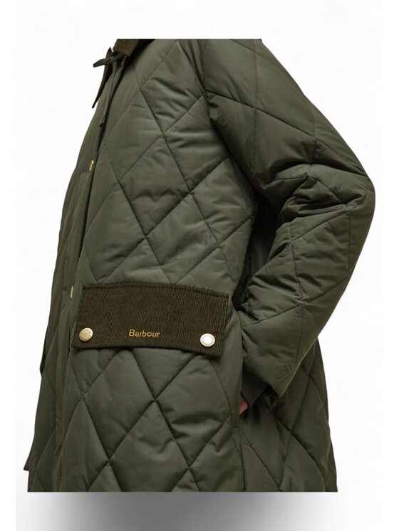 Barbour Barbour Cappotto q-dav-59540 Verde Regular Fit