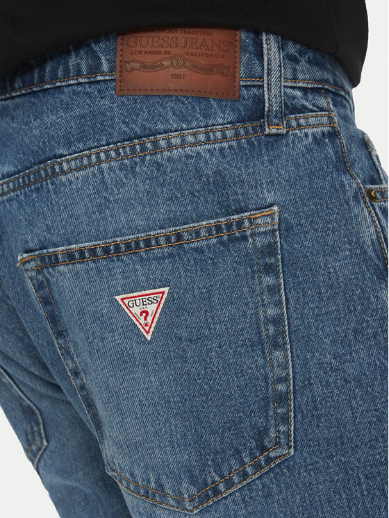 Guess Jeans Guess Jeans Farmer M5YA1C D5R25 Kék Regular Fit
