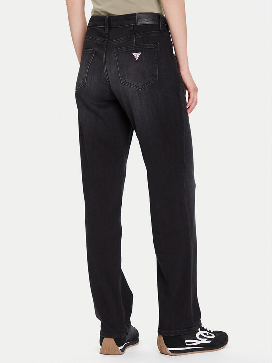 Guess Jeans Guess Jeans Džínsy W5BA3O D0142 Čierna Relaxed Fit
