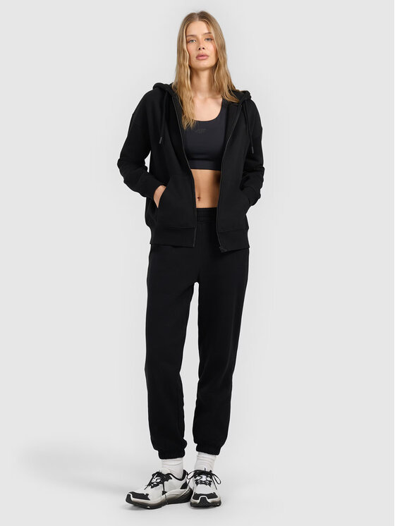4F 4F Felpa 4FRMM00TSWSF2772-20S Nero Regular Fit