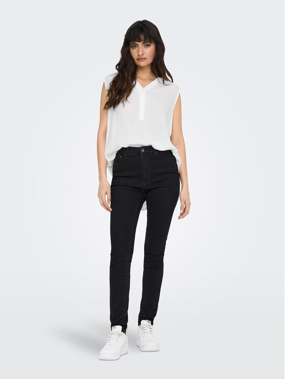 ONLY ONLY Μπλουζάκι 15213420 Λευκό Regular Fit