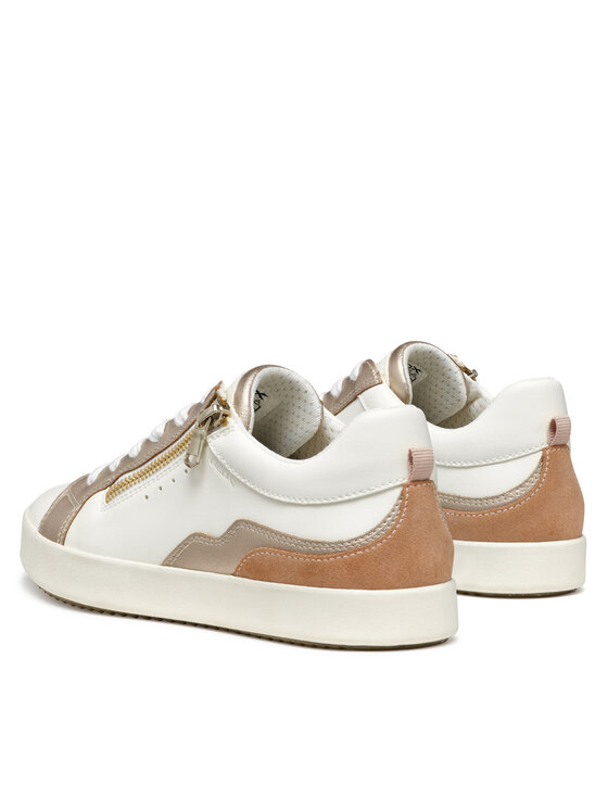 Geox Geox Sneakersy D Blomiee D466HJ 05422 C1R8Z Biały