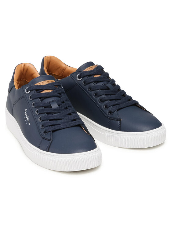 Pepe Jeans Sneakers Joe Cuo PMS30724 Blu scuro • Modivo.it