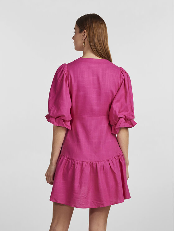 YAS YAS Vsakodnevna obleka 26029985 Vijolična Regular Fit