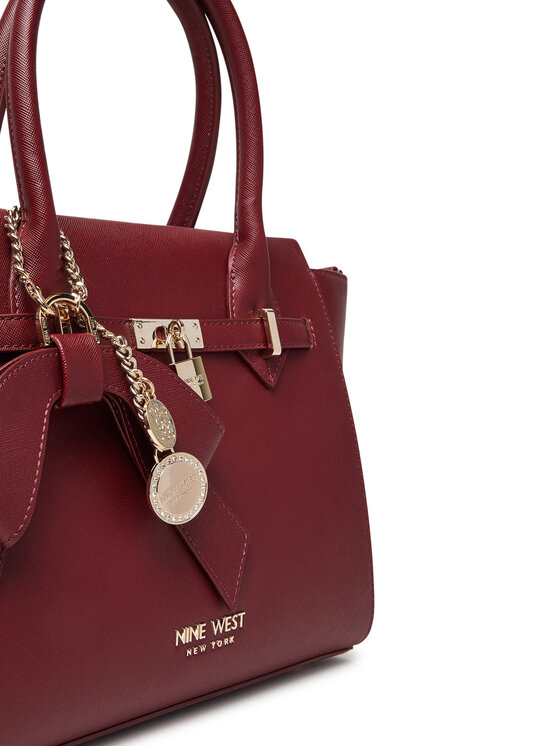 Nine West Nine West Kabelka CEO-Chelsea-Charm-II-LX10185 Bordó