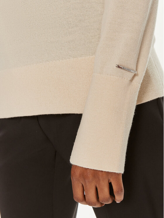 Calvin Klein Calvin Klein Pullover K20K207575 Beige Regular Fit