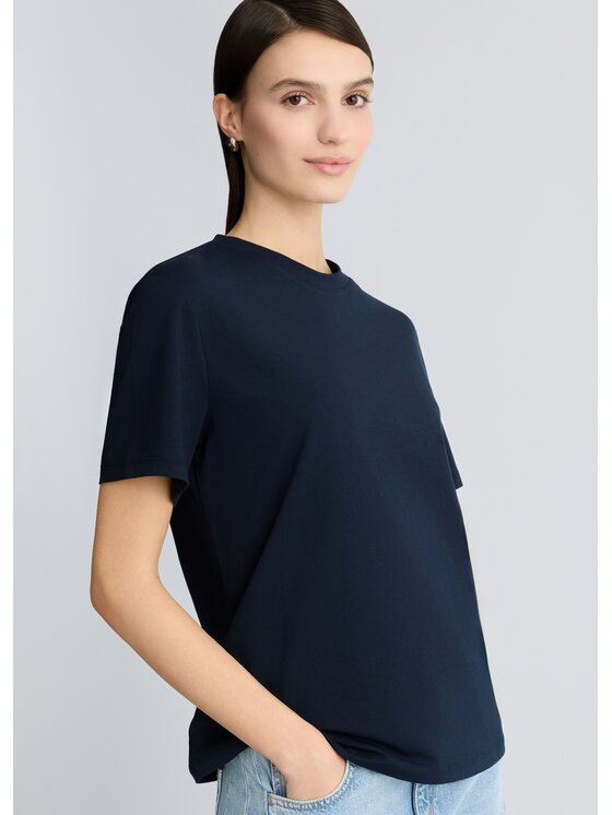 Liu Jo Liu Jo T-shirt CA5392J6308X0234 Celeste Regular Fit
