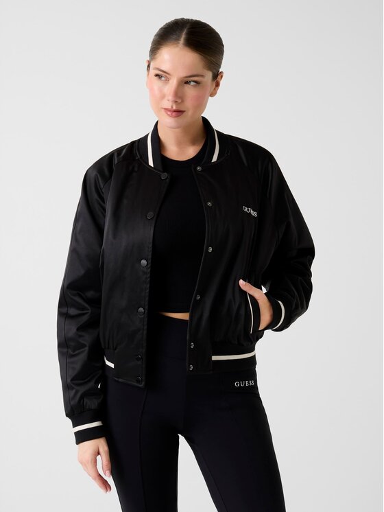 Guess Guess Bunda bomber 180709 Černá Classic Fit