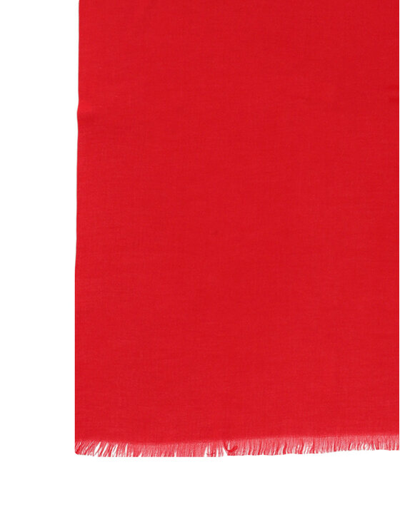 Potis & Verso Potis & Verso Szal GŁADKI Czerwony