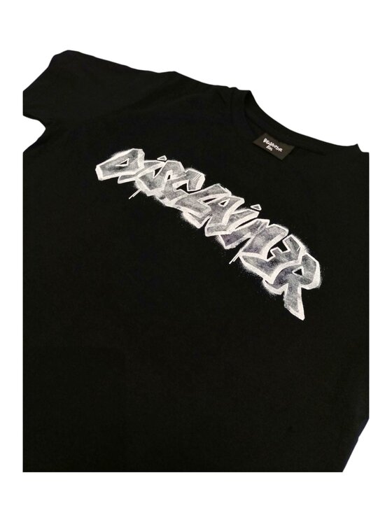 DISCLAIMER DISCLAIMER T-shirt q-bab-69446 Nero Regular Fit