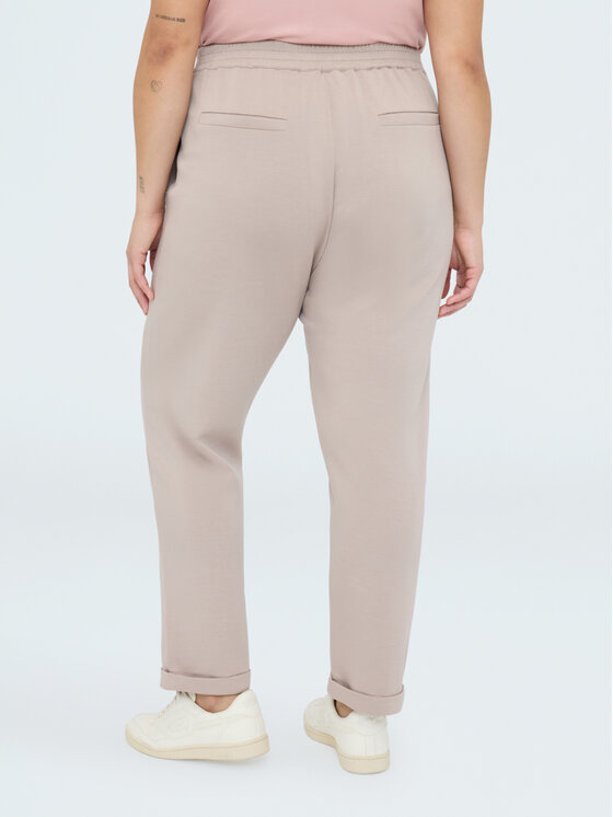 Fiorella Rubino Fiorella Rubino Spodnie materiałowe P820L002340N013 Szary Regular Fit