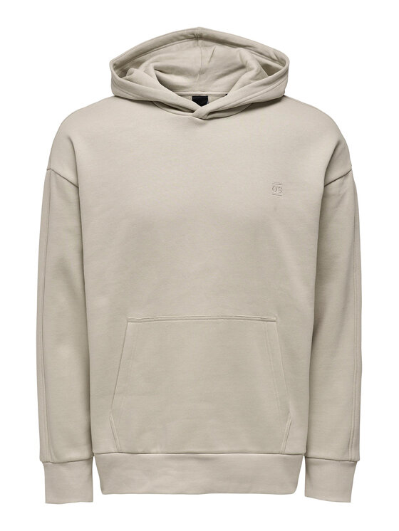 Only & Sons Only & Sons Majica dugih rukava Dan 22026661 Bež Relaxed Fit