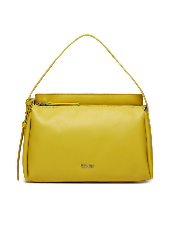 Geantă Calvin Klein Gracie Shoulder Bag K60K611661 Verde