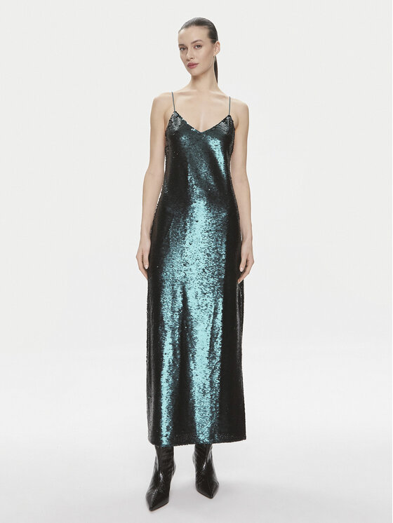 Samsøe Samsøe Samsøe Samsøe Coctailkleid Sally F23400083 Grün Regular Fit