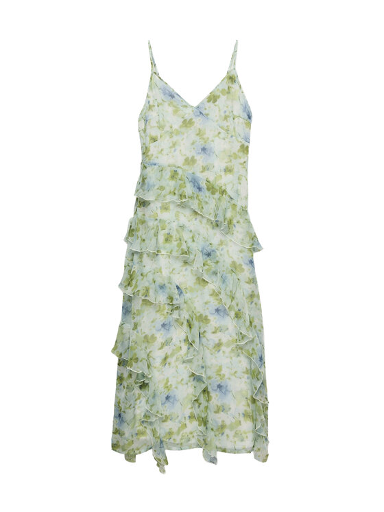 Vero Moda Vero Moda Večerné šaty Smilla 10346307 Tyrkysová Regular Fit