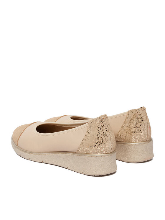 Go Soft Go Soft Ballerinas CEO-WI16-FLEXX-02 Beige