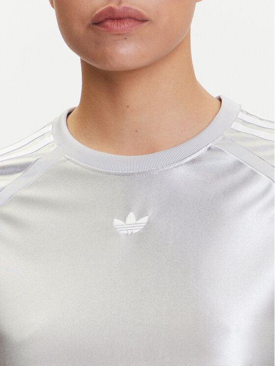 adidas adidas Тишърт adicolor Teamgeist JD0254 Сив Regular Fit