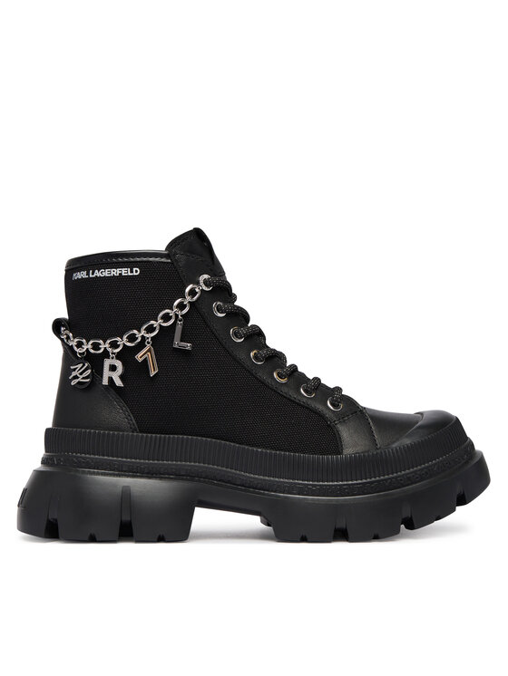 KARL LAGERFELD KARL LAGERFELD Μποτίνια Trekka KL43536S Μαύρο