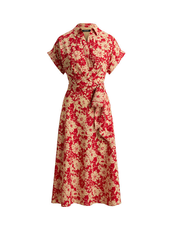 LAUREN RALPH LAUREN LAUREN RALPH LAUREN Sukienka koszulowa 200P08692001 Czerwony Regular Fit