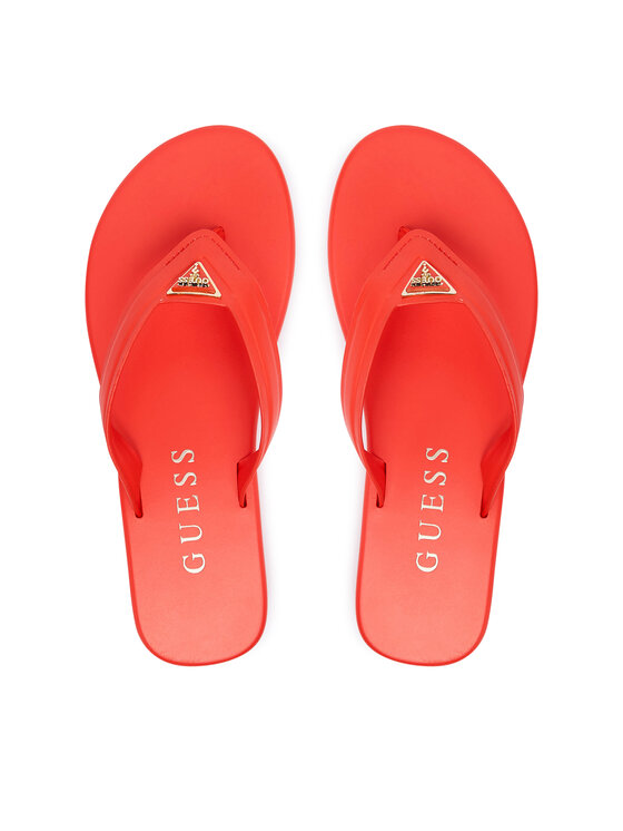 Guess Guess Varbavahesandaalid FLJCNY ELE24 Punane