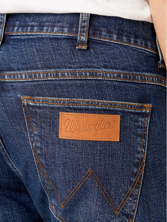 Wrangler Wrangler Дънки Larston 812 W18SP131L 112127572 Тъмносин Slim Tapered Fit