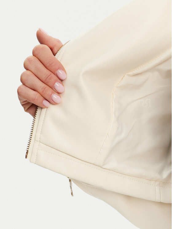 Rinascimento Rinascimento Giacca in similpelle CFC0119617003 Beige Regular Fit